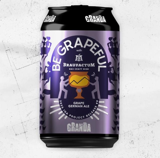 Be Grapeful Grape German Ale, Birrificio Della Granda