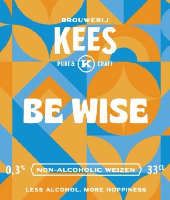 Be Wise 0.3%, Brouwerij Kees, Netherlands