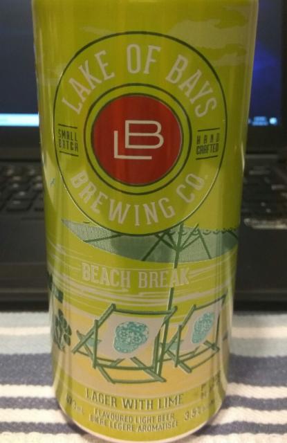 Beach Break 3.5%, Lake of Bays Brewing Company, Canada