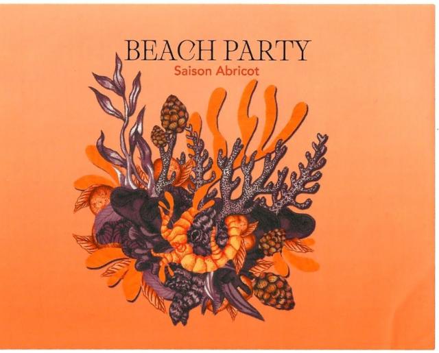 Beach Party Saison Abricot 4.7%, Kauri Brewery, France