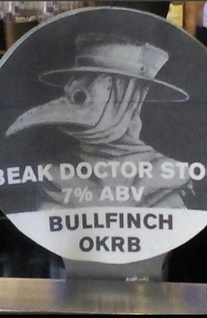Beak Doctor Stout 7.0%, Old Kent Road Brewery, England