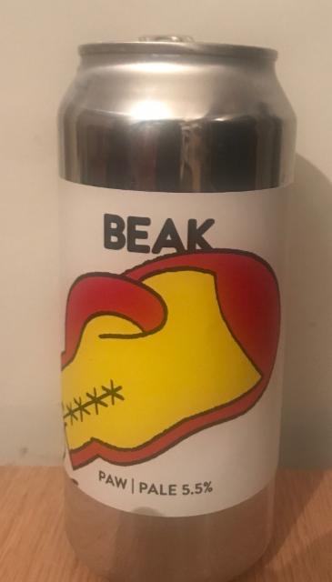 Paw 5.5%, Beak Brewery, England