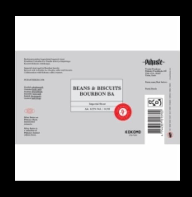 Beans & Biscuits Bourbon BA (Silver Series) 12.5%, Pühaste, Estonia