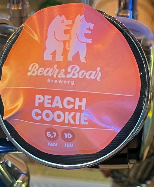 Bear and boar peach cookie, Bear And Boar