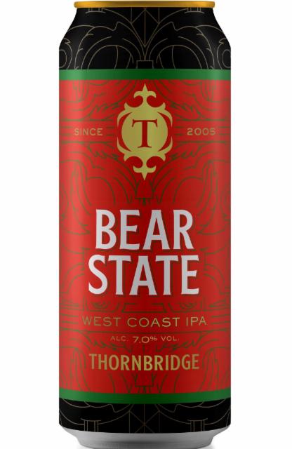 Bear State 7.0%, Thornbridge Brewery, England
