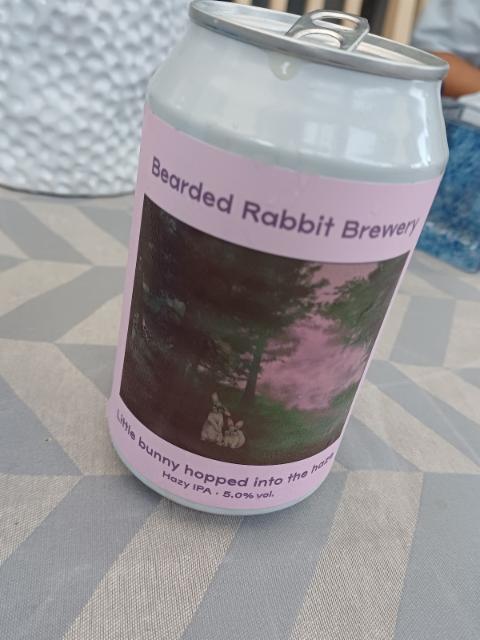 Little Bunny Jumped Into The Haze 5.0%, Bearded Rabbit Brewery, Sweden