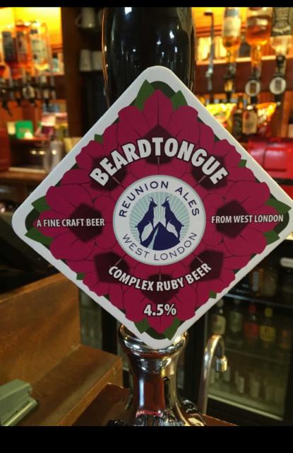 Beardtongue 4.5%, Reunion Ales, England
