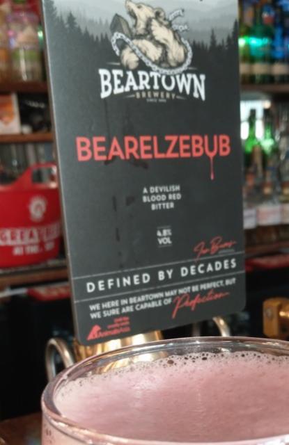 Bearelzebub 4.8%, Beartown Brewery, England
