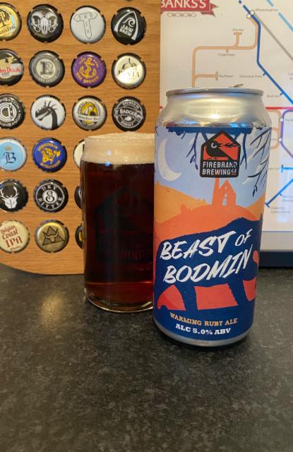 Beast of Bodmin 5.0%, Firebrand Brewing Company, England