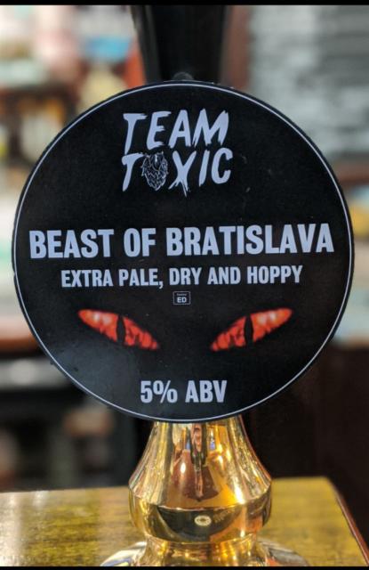 Beast Of Bratislava 5.0%, Team Toxic, England