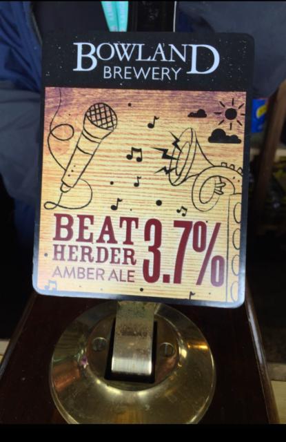 Beat Herder 3.7%, Bowland Brewery, England
