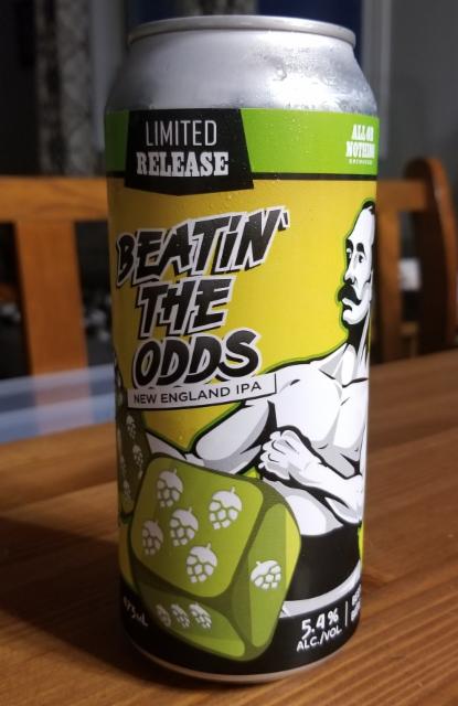 Beatin the odds 5.4%, All Or Nothing Brewhouse, Canada