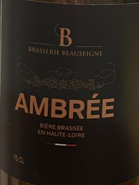 Beauseigne Ambrée 5.9%, Brasserie Beauseigne, France