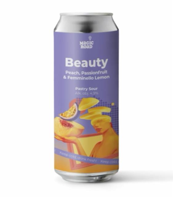 Beauty - Peach, Passionfruit & Femminello Lemon 4.9%, Magic Road, Poland