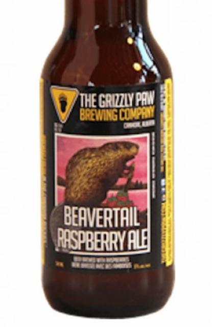 Beavertail Raspberry Ale 5.0%, The Grizzly Paw Brewing Company, Canada