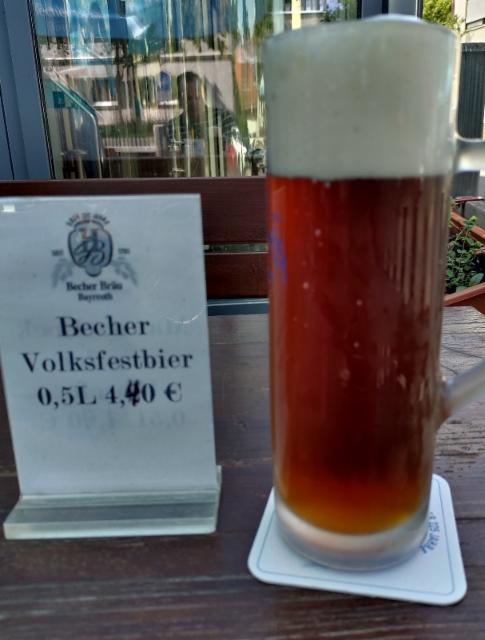 becher volksfestbier 5.5%, Becher-Bräu, Germany