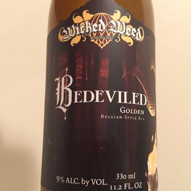 Bedeviled Golden 9.0%, Wicked Weed Brewing, United States