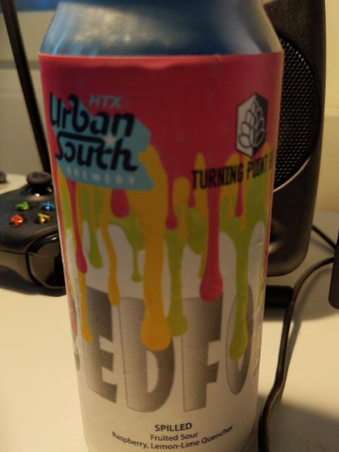 Bedford Spilled: Raspberry, Lemon-Lime Quencher 5.0%, Urban South - HTX, United States
