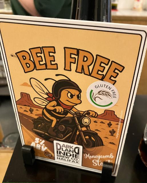 Bee Free 5.0%, Dark Land Indie Brew Co., England