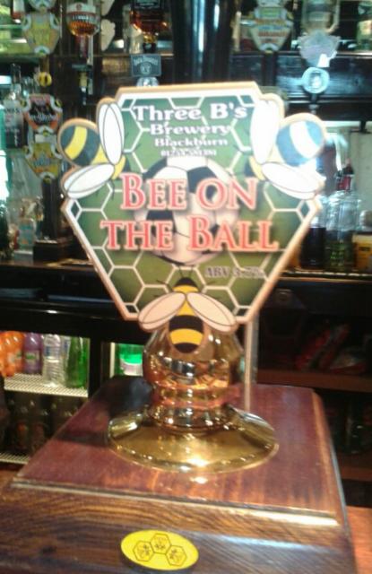 Bee On The Ball 3.7%, Three B's Brewery, England