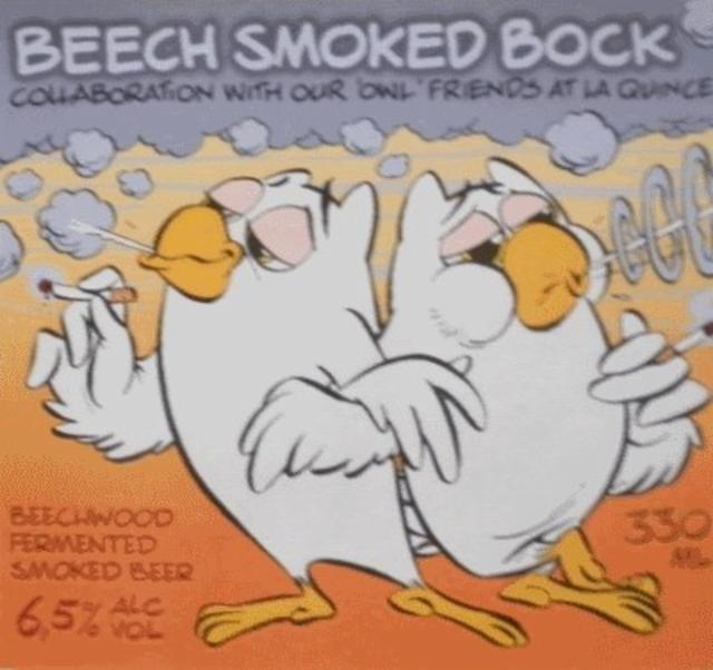 Beech Smoked Bock 6.5%, Uiltje Brewing Co, Netherlands