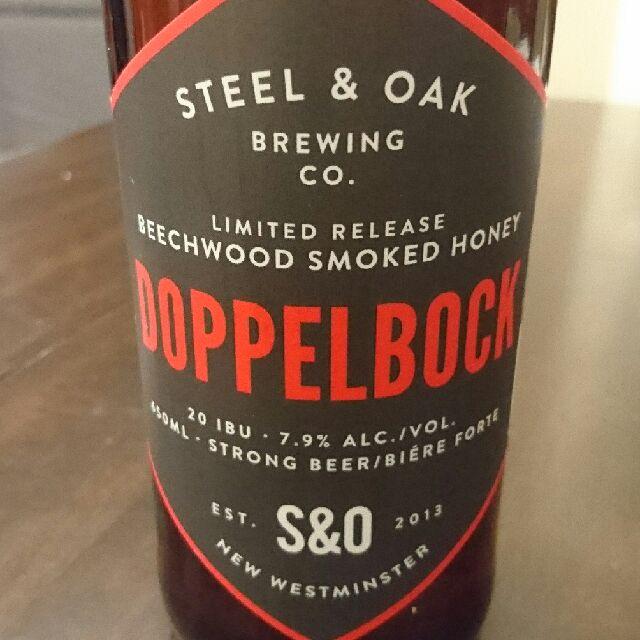 Beechwood Smoked Honey Doppelbock 7.9%, Steel & Oak Brewing, Canada