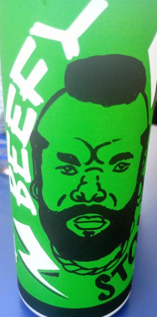Beefy stout 4.1%, Lucky Brews, Italy