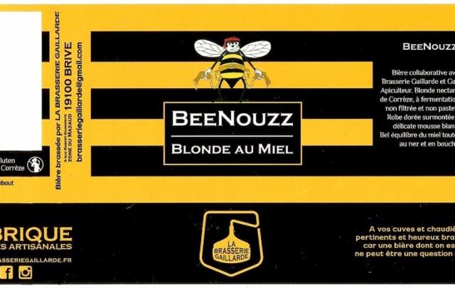 BeeNouzz Blonde Au Miel, La Brasserie Gaillarde