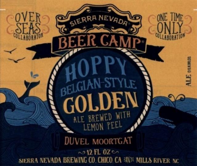 Beer Camp Across The World: Hoppy Belgian-Style Golden Ale 8.0%, Sierra Nevada Brewing Company, United States