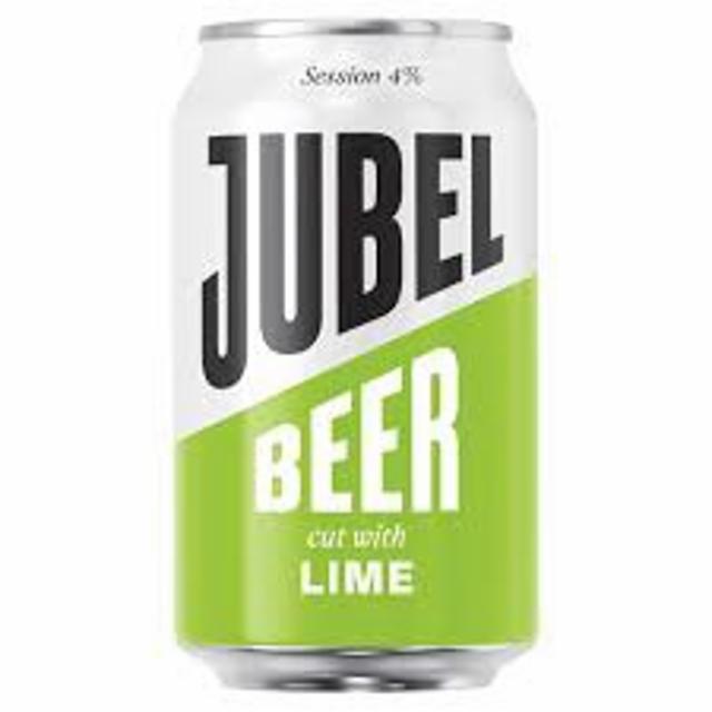 Beer cut with lime, Jubel Beer