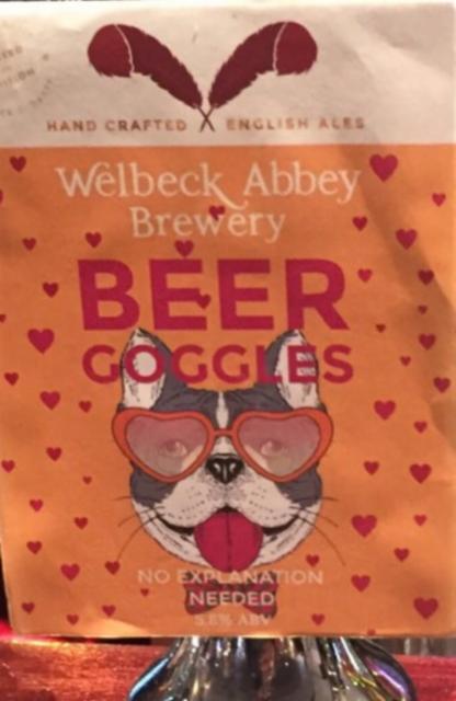 Beer Goggles 5.8%, Welbeck Abbey Brewery, England
