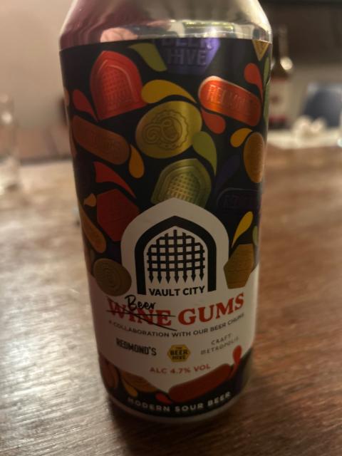 Beer gums 4.7%, Vault City Brewing, Scotland
