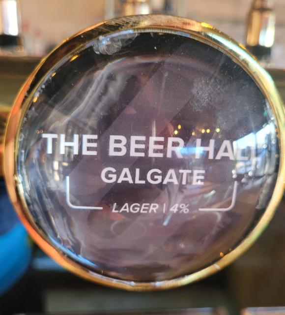 Beer Hall Lager 4.0%, Lune Brew, England