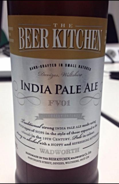 Beer Kitchen India Pale Ale 6.2%, Wadworth Brewery, England