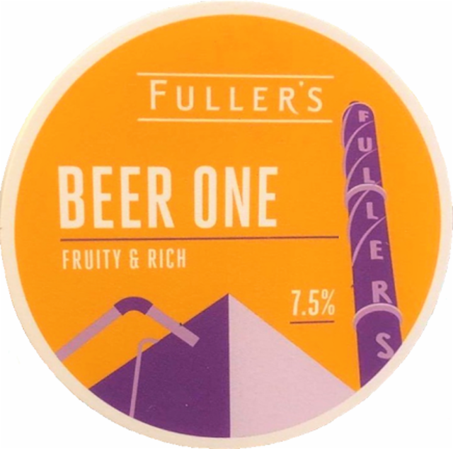 Beer One 7.5%, Fuller's Griffin Brewery (Asahi Breweries), England
