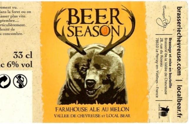 Beer Season 6.0%, Brasserie Volcelest (Vallée De Chevreuse), France