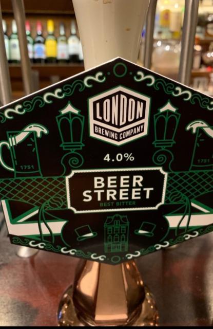 Beer Street 4.0%, London Brewing Co., England