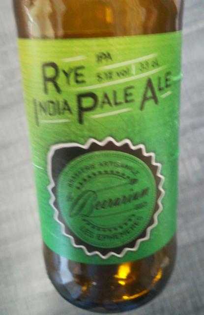 Beerarium Rye India Pale Ale 5.1%, Le Beerarium, France