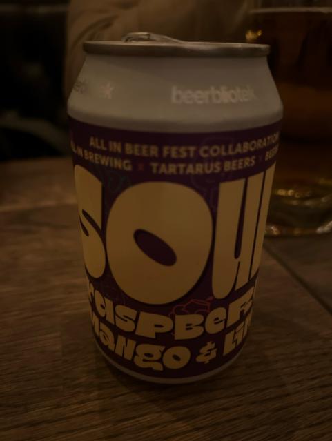 Beerbibliotek sour raspberry, mango & lime 5.3%, Beerbliotek, Sweden