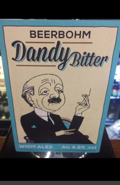 Beerbohm Dandy Bitter 4.2%, Whim Brewery, England