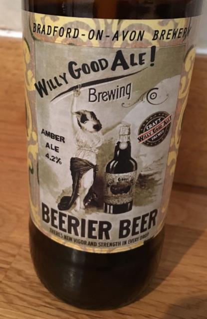Beerier Beer 4.2%, Willy Good Ale, England