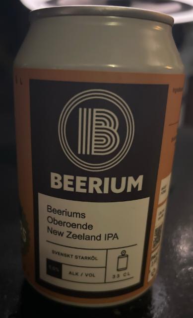 Beerium Oberoende 5.6%, Beerium, Sweden