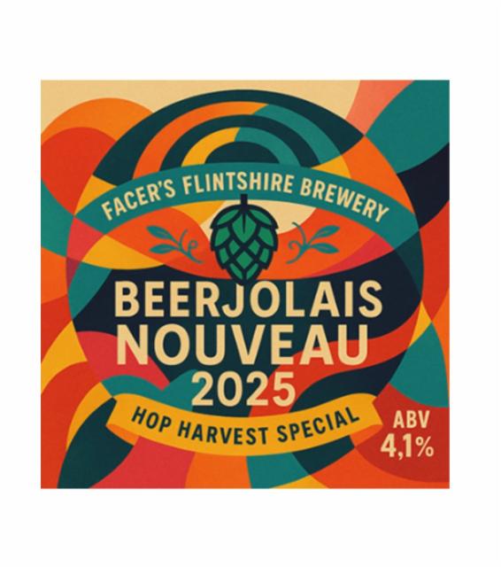Beerjolais noveau 2025 4.1%, Facer's Flintshire Brewery, Wales