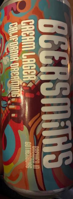 Cream Lager California Dreaming, Beersmiths