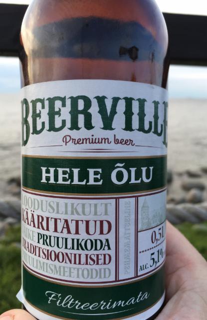 Beerville hele ölu 5.1%, Rimi eesti food, Estonia