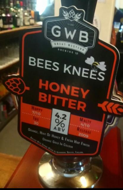 Bees Knees Honey Bitter 4.2%, Hop Union Brewery, England