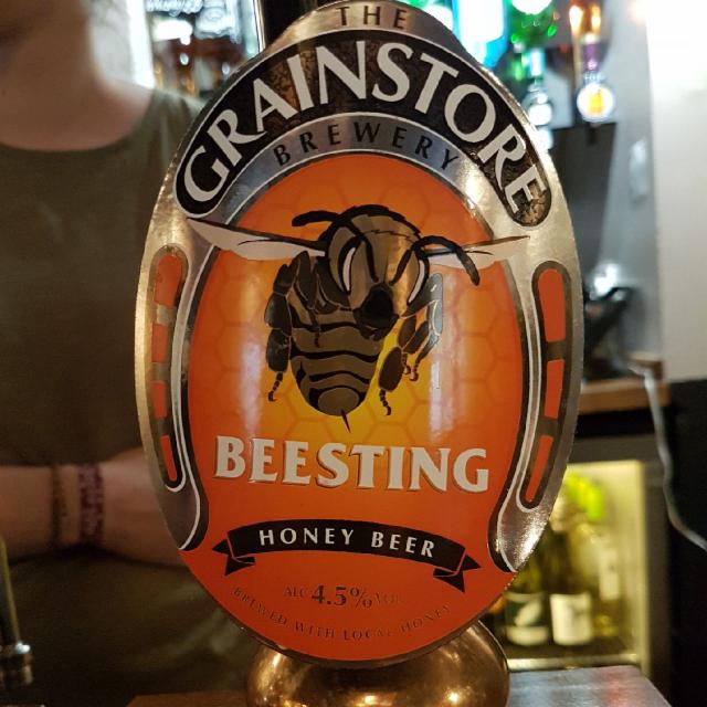 Beesting 4.5%, Grainstore Brewery, England