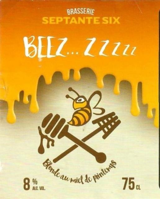 Beez... Zzzzz 8.0%, Brasserie Septante Six, France