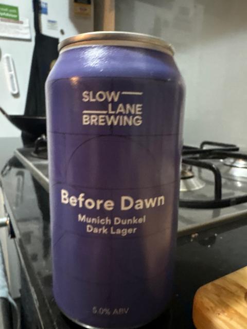 Before dawn, Slow Lane Brewing
