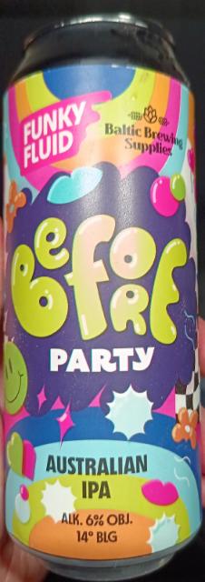 Before Party - Australian IPA, Funky Fluid